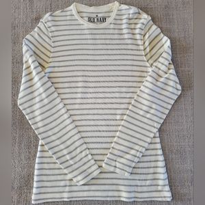 Mens Old Navy Long Sleeve Thermal T Shirt, Medium